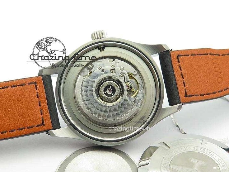 MIROTIME 0310 Mark XVIII IW327002 SS Mk Maker Best Edition White Dial On Black Leather Strap A SunProtective 7298